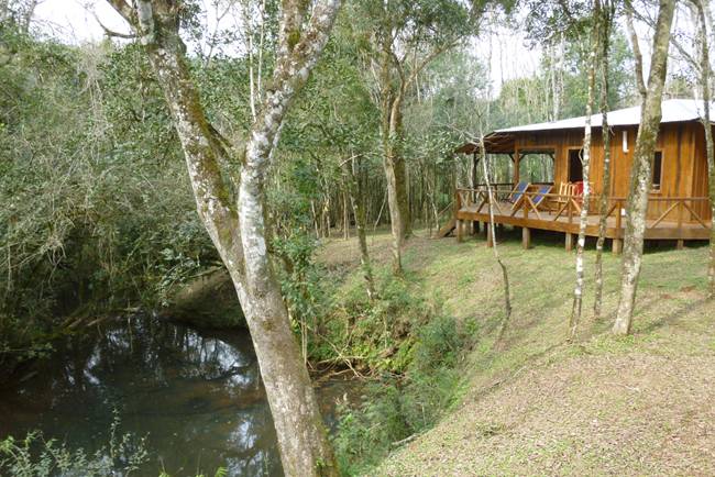 Imagen del Exterior de la Cabaña 12